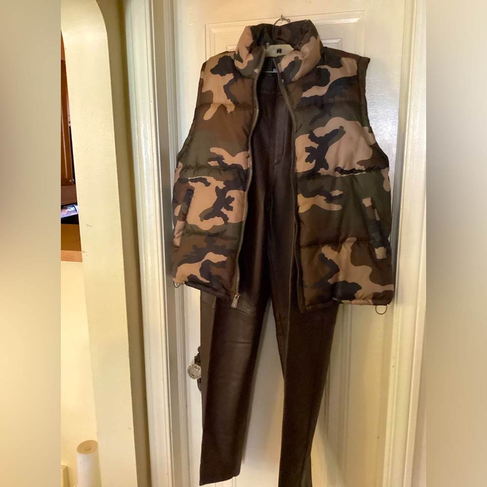 Men’s Reed Chocolate Leather Pants🤎